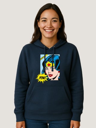 Hoodie Femme - WONDER WOMAN POW