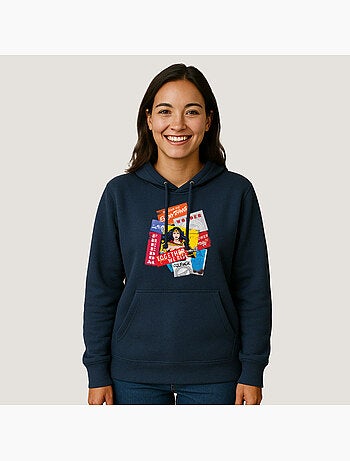 Hoodie Femme - WONDER WOMAN TOGETHER WE RISE