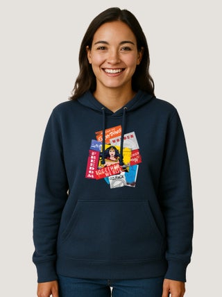 Hoodie Femme - WONDER WOMAN TOGETHER WE RISE