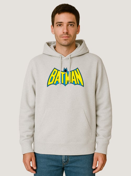Hoodie Homme - BATMAN LOGO YELLOW BLUE - Kiabi