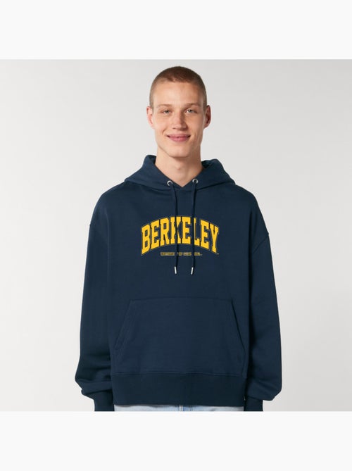 Hoodie Homme - BERKELEY UNIVERSITY YELLOW - Kiabi
