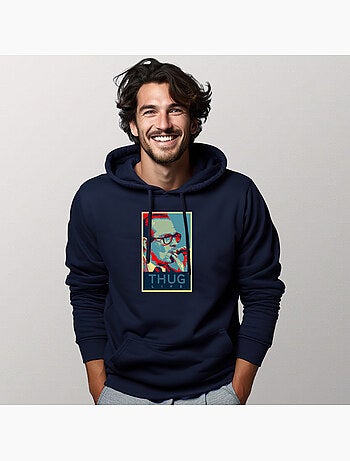 Hoodie Homme - CHIRAC THUG LIFE