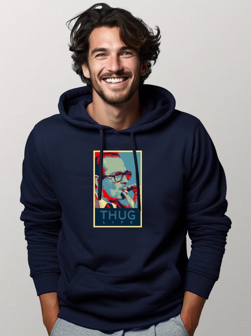 Hoodie Homme - CHIRAC THUG LIFE - Kiabi