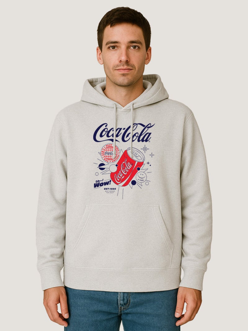 Hoodie Homme - COCA COLA 4 Blanc - Kiabi