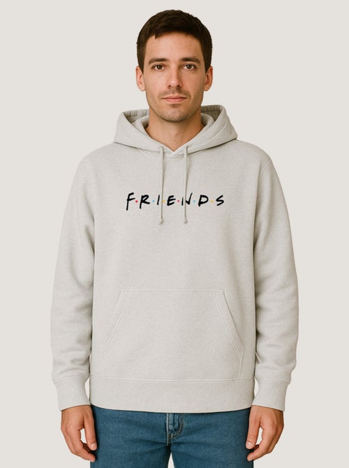 Hoodie Homme - FRIENDS LOGO BLACK - Kiabi