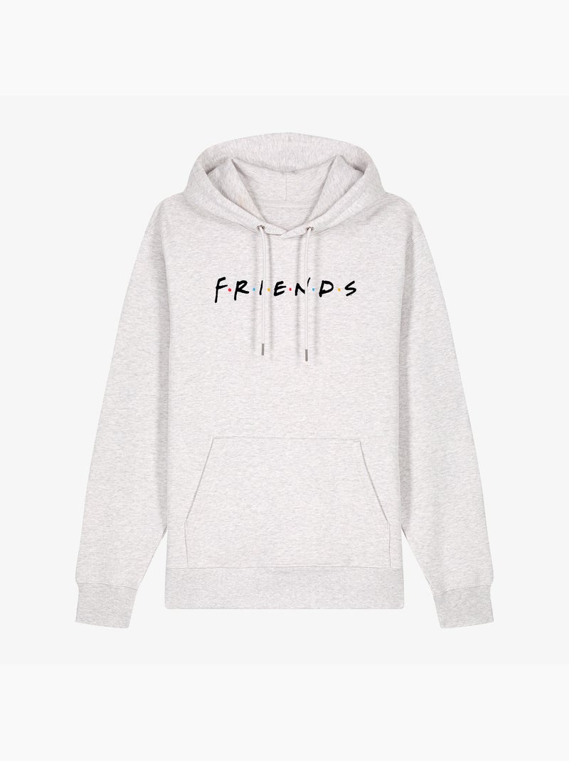 Hoodie Homme - FRIENDS LOGO BLACK Blanc - Kiabi