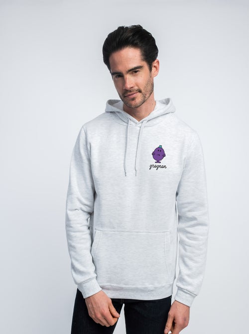 Hoodie Homme - GROGNON COEUR - Kiabi