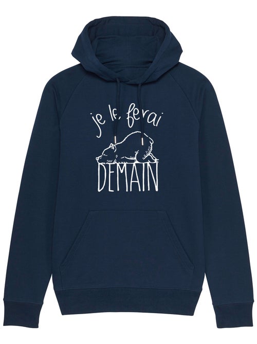 Hoodie Homme - JE LE FERAI DEMAIN - Kiabi