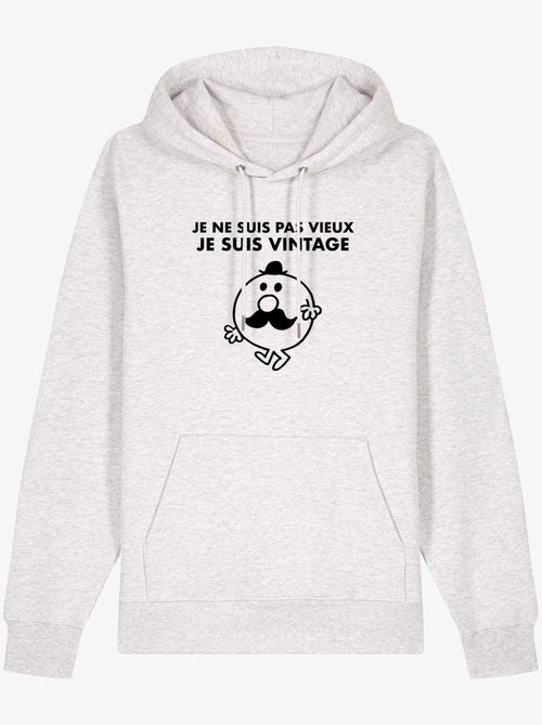 Hoodie Homme - JE NE SUIS PAS VIEUX JE SUIS VINTAGE - Kiabi