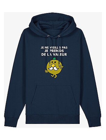 Hoodie Homme - JE NE VIEILLIS PAS JE PRENDS DE LA VALEUR