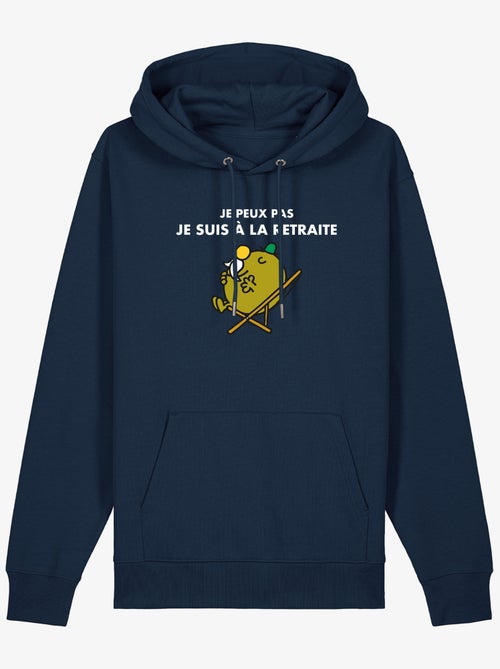 Hoodie Homme - JE PEUX PAS JE SUIS A LA RETRAITE - Kiabi