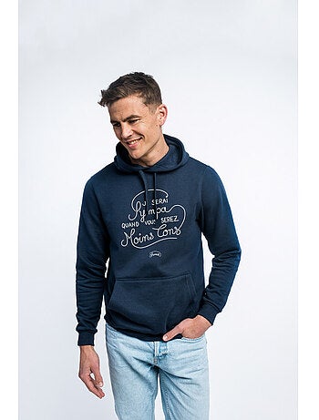 Hoodie Homme - JE SERAI SYMPA QUAND VOUS SEREZ MOINS CON