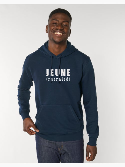 Hoodie Homme - JEUNE RETRAITE - Kiabi