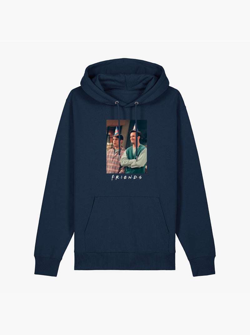 Hoodie Homme - JOEY & CHANDLER Bleu marine - Kiabi