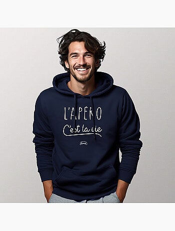 Hoodie Homme - L'APERO C'EST LA VIE