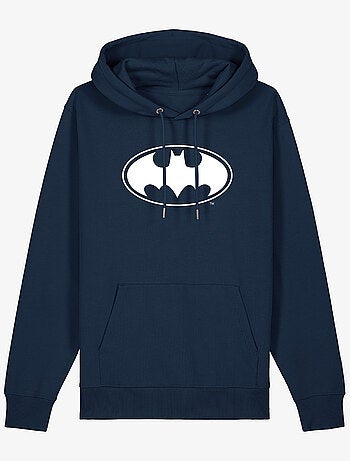Hoodie Homme - LOGO BATMAN WHITE