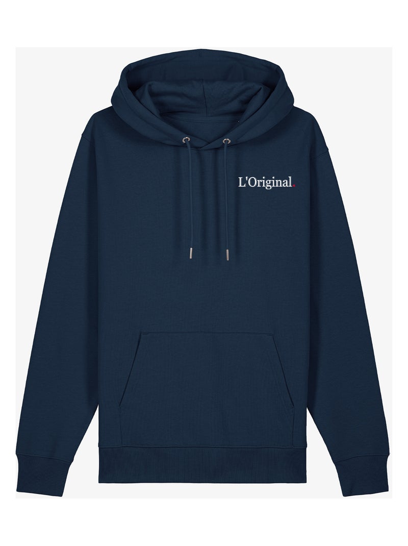 Hoodie Homme - L'ORIGINAL CŒUR Bleu marine - Kiabi