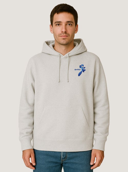 Hoodie Homme - MEGAMAN CŒUR - Kiabi