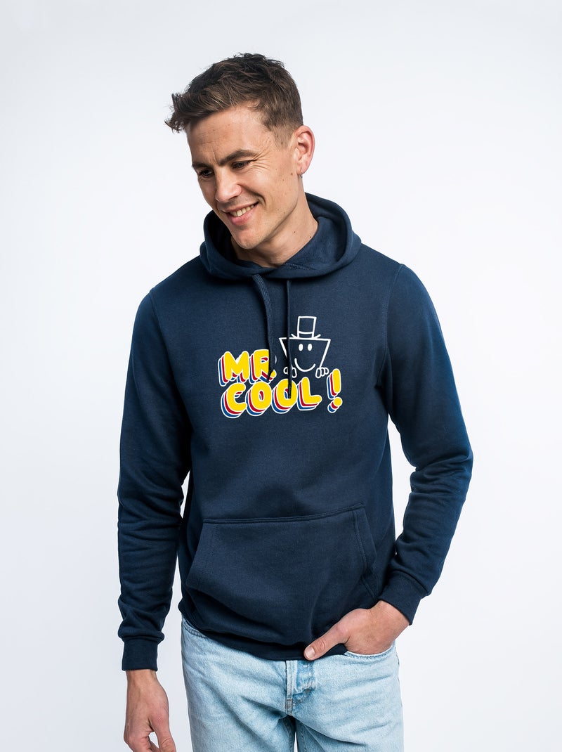Hoodie Homme - MR COOL Bleu marine - Kiabi