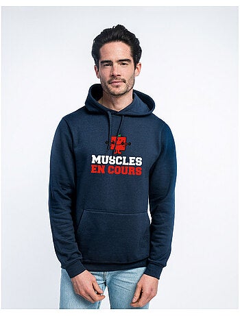 Hoodie Homme - MUSCLES EN COURS