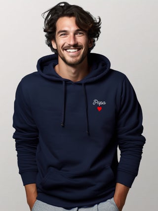 Hoodie Homme - PAPA CŒUR
