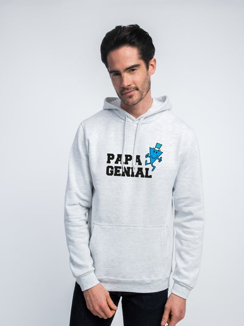 Hoodie Homme - PAPA GENIAL - Kiabi