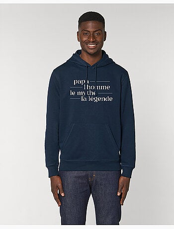 Hoodie Homme - PAPA MYTHE LEGENDE