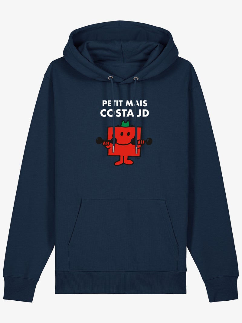 Hoodie Homme - PETIT MAIS COSTAUD Bleu marine - Kiabi