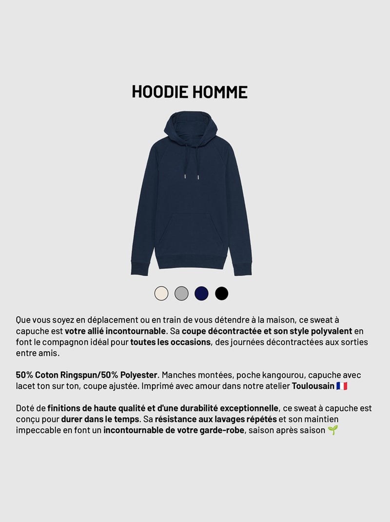 Hoodie Homme - RYU VS KEN STREET FIGHTER Bleu marine - Kiabi
