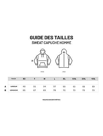 Hoodie Homme - SATURNE PAS ROND