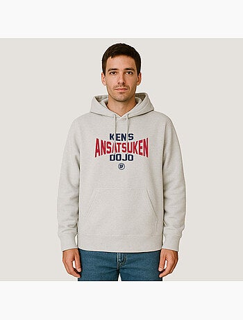 Hoodie Homme - STREET FIGHTER KEN'S ANSATSUKEN DOJO