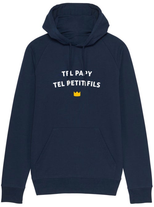Hoodie Homme - TEL PAPY TEL PETIT FILS WAF - Kiabi