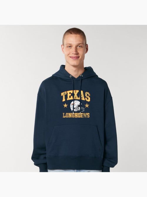 Hoodie Homme - TEXAS LONGHORNS YELLOW - Kiabi