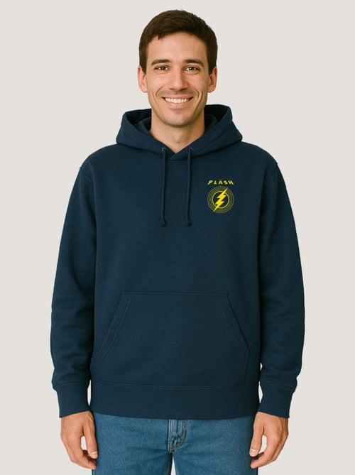 Hoodie Homme - THE FLASH LOGO CŒUR - Kiabi