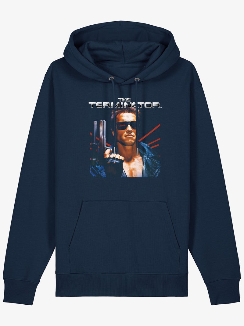 Hoodie Homme - THE TERMINATOR 4 Bleu marine - Kiabi