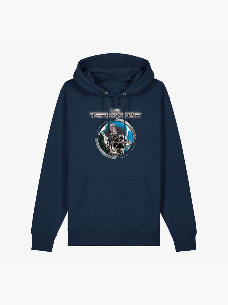 Hoodie Homme - THE TERMINATOR Bleu marine - Kiabi