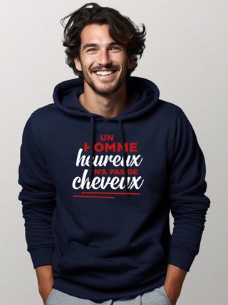 Hoodie Homme - UN HOMME HEUREUX