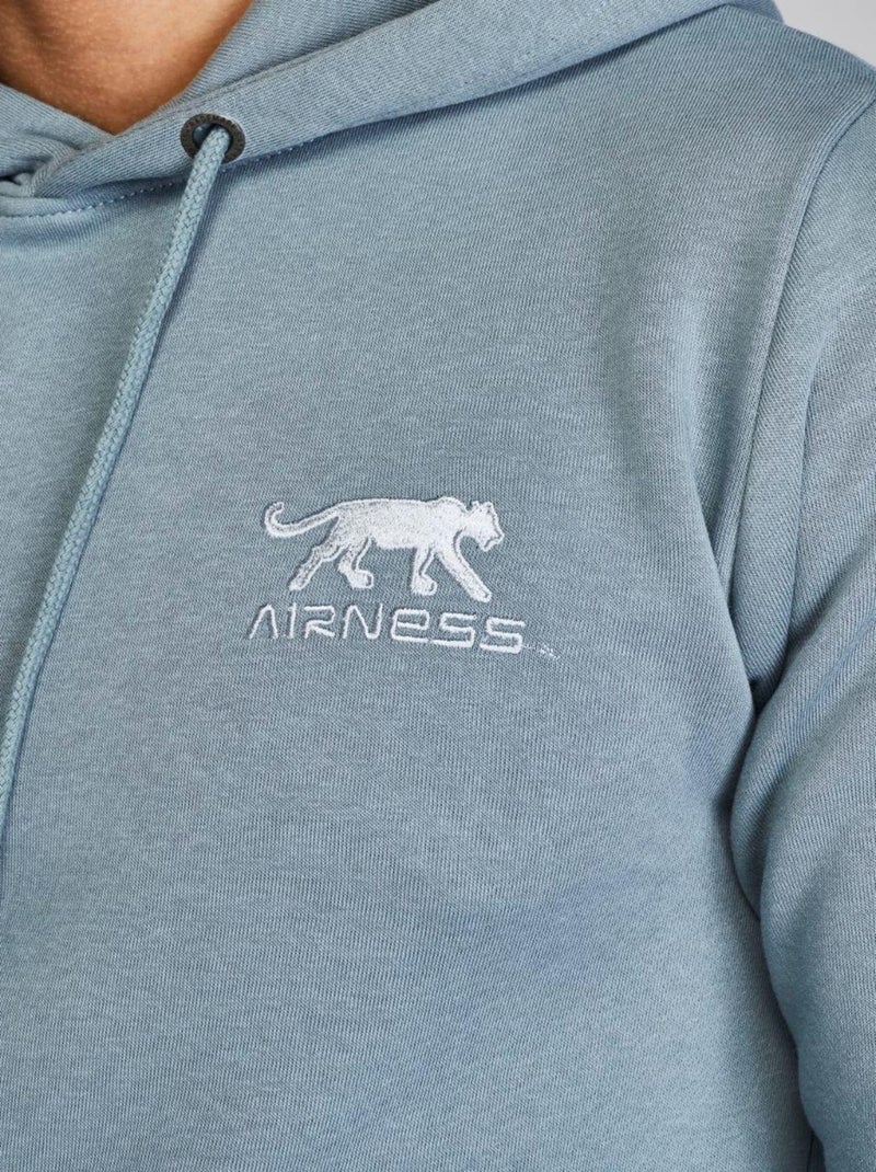 HOODIE PREDATOR Airness Bleu clair - Kiabi