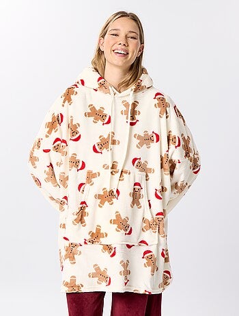 Hoodies à capuche en maille peluche 'Noël'