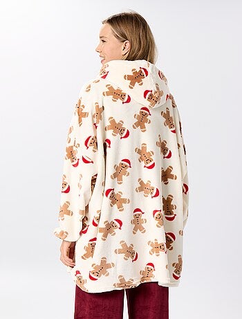 Hoodies à capuche en maille peluche 'Noël'