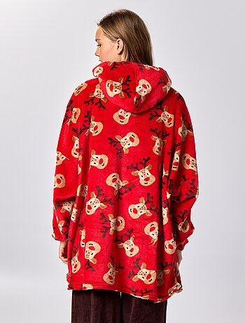 Hoodies à capuche en maille peluche 'Noël'
