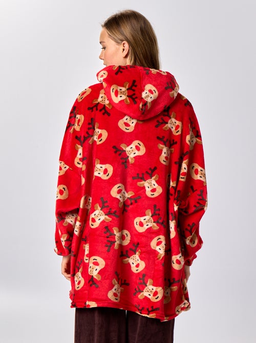 Hoodies à capuche en maille peluche 'Noël' - Kiabi