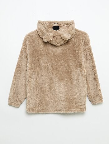 Hoodies en maille peluche