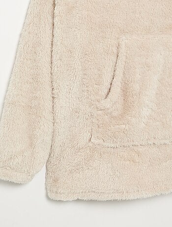 Hoodies en maille peluche