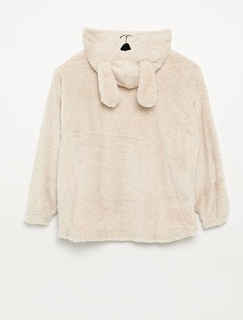 Hoodies en maille peluche