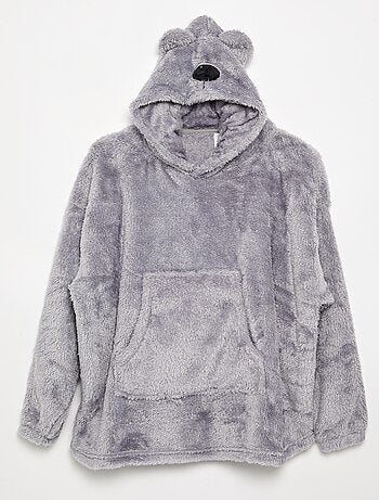 Hoodies en maille peluche