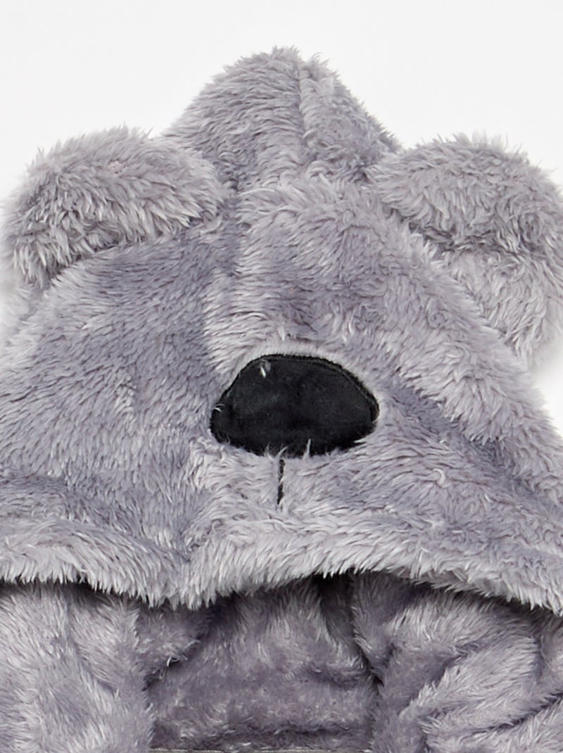 Hoodies en maille peluche Gris - Kiabi