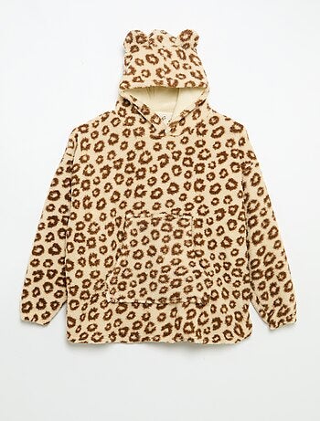 Hoodies en maille peluche