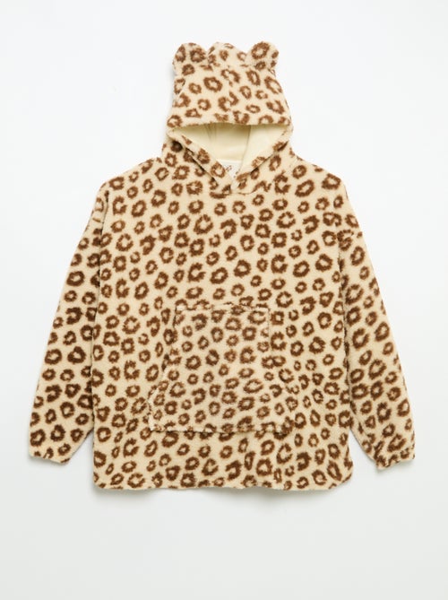 Hoodies en maille peluche - Kiabi