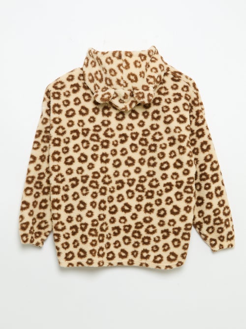 Hoodies en maille peluche - Kiabi